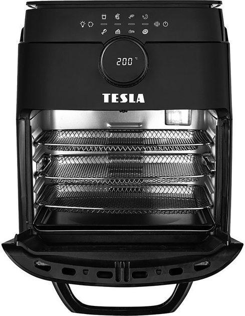 Мультипіч Tesla AirCook & Grill QG800 WiFi (AIRCKQG800WFBLK) - зображення 3