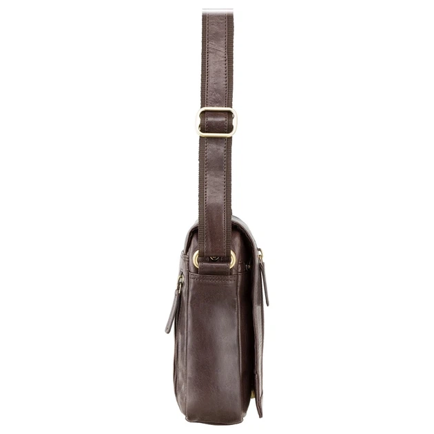Сумка чоловіча Visconti S7 Messenger Bag A5 (Brown) - изображение 2