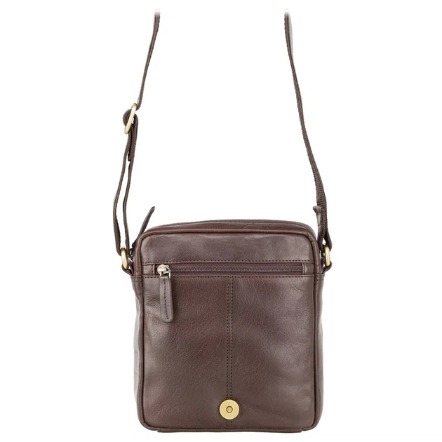 Сумка чоловіча Visconti S7 Messenger Bag A5 (Brown) - изображение 4