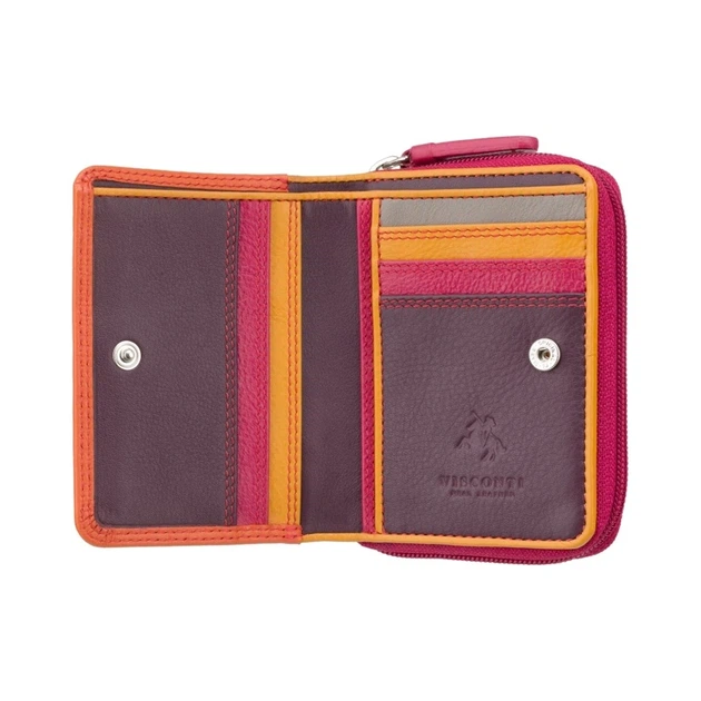 Гаманець жіночий Visconti RB53 Hawaii с RFID (Orange Multi) - Фото 2 Гаманець жіночий Visconti RB53 Hawaii с RFID (Orange Multi) - изображение 2