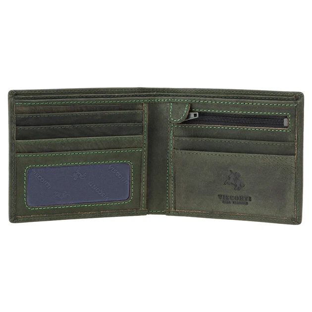 Гаманець чоловічий Visconti 707 Shield (Oil Green) - изображение 2