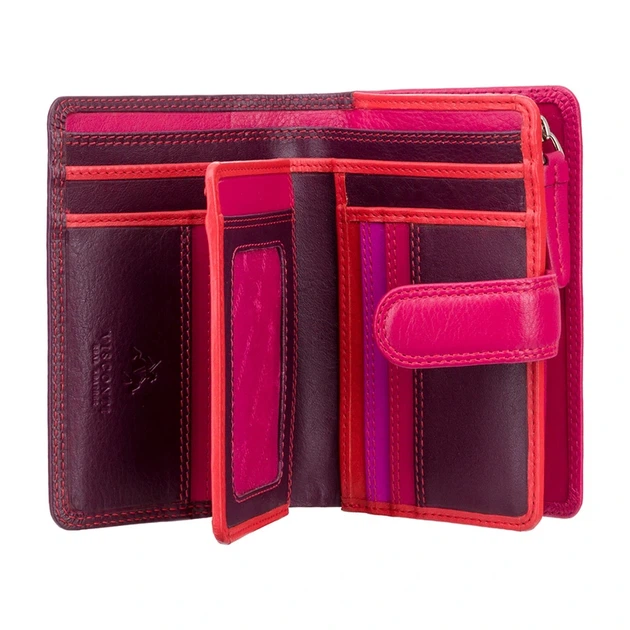 Гаманець жіночий Visconti RB51 Fiji c RFID (Plum Multi) - изображение 2