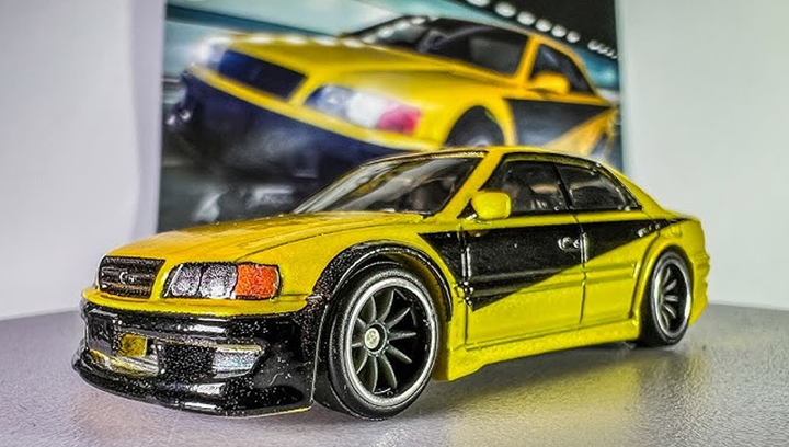 Машинка Premium Hot Wheels Toyota Chaser JZX 100 Fast & Furious 1