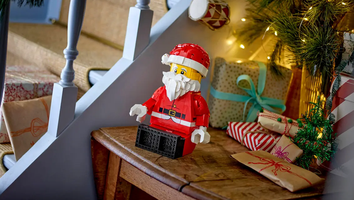 Конструктор Lego Увеличенная Минифигурка Санты 40820 - изображение 5