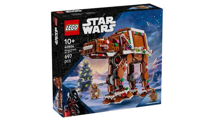 Конструктор Lego Holiday & Event Christmas Gingerbread AT-AT Star