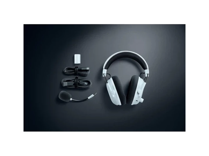 Навушники з мікрофоном Razer Blackshark V3 PRO Wireless White (RZ04-05400200-R3M1) - Фото 7 Навушники з мікрофоном Razer Blackshark V3 PRO Wireless White (RZ04-05400200-R3M1) - изображение 7