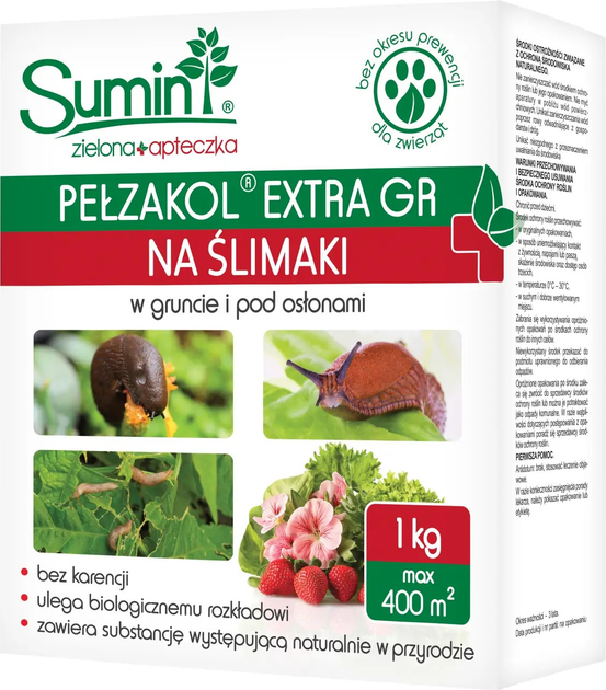Молюскоцид Sumin Pelzakol EXTRA GR 1000 г (5907102013974) - зображення 1