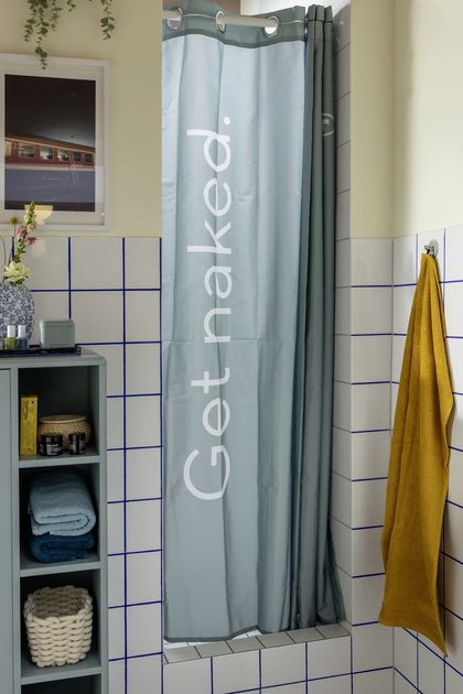 Шторка для душу Tom Tailor 180х200 см М'ятний (100104) - зображення 4