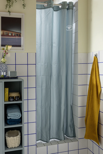 Шторка для душу Tom Tailor 180х200 см М'ятний (100104) - зображення 5