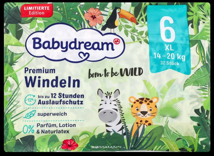 Подгузники Babydream premium 6 (14-20кг) 32шт лимитированная серия - Фото 2 Подгузники Babydream premium 6 (14-20кг) 32шт лимитированная серия - изображение 2