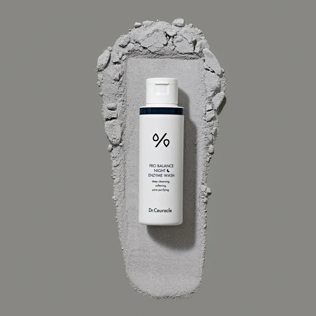 Пудра для вмивання обличчя Dr.Ceuracle Pro Balance Night Enzyme Wash ензимна 50 г (8806133613825) - зображення 4