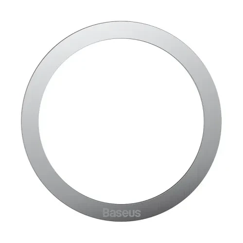 Пластина для MagSafe Baseus Halo Series Magnetic Metal Ring (2pcs/pack) Silver PCCH000012 - Фото 1 Пластина для MagSafe Baseus Halo Series Magnetic Metal Ring (2pcs/pack) Silver PCCH000012 - зображення 1