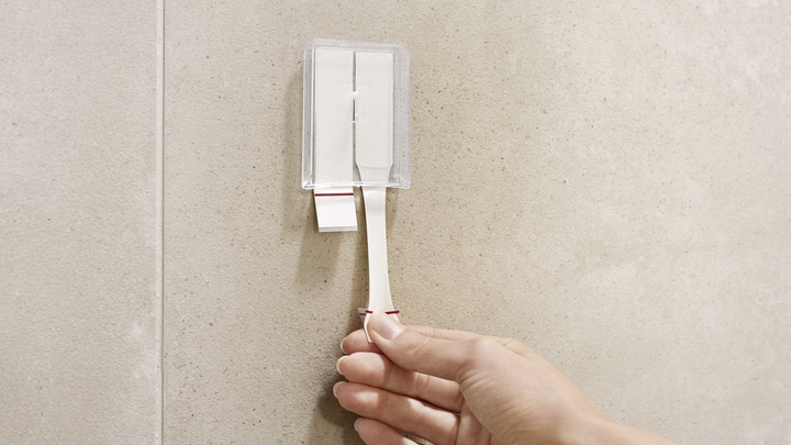 Kosz prysznicowy TESA Lavaa samoprzylepny Czarny (405150000000) - obraz 13