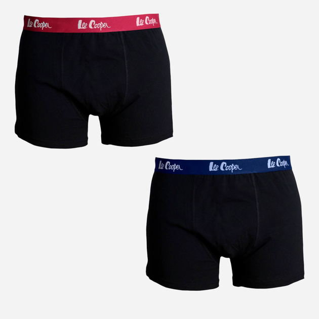 Zestaw majtek męskich typu bokserki Lee Cooper Duobox 9546 XL 2 szt Różowy/Niebieski - obraz 1