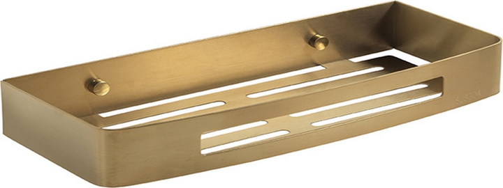 Koszyk prysznicowy Gedy Nerva BR Gold (8003341329016) - obraz 1