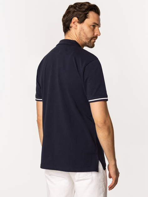 Koszulka polo męska Lee Cooper Tomm 5026 XL Granatowa - obraz 2