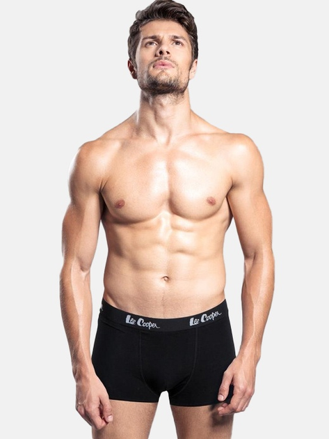 Zestaw majtek męskich typu bokserki Lee Cooper Duobox 9505 M 2 szt Czarny/Granatowy - obraz 1