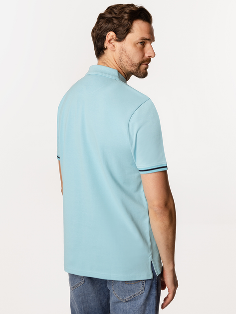 Поло довге чоловіче Lee Cooper Tomm 5026 Блакитне (5905991723882) - зображення 2