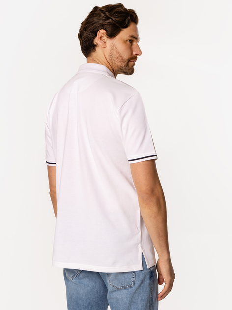 Поло довге чоловіче Lee Cooper Tomm 5026 Біле (5905991723998) - зображення 2