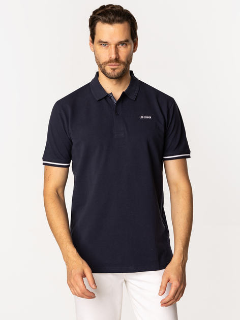 Поло довге чоловіче Lee Cooper Tomm 5026 Темно-синє (5905991723943) - зображення 3