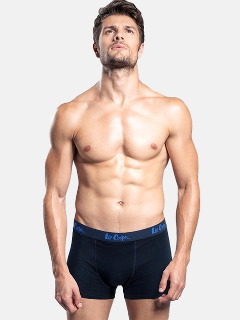 Zestaw majtek męskich typu bokserki Lee Cooper Duobox 9505 XL 2 szt Czarny/Granatowy - obraz 2