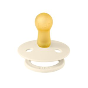 Пустушка BIBS Studio Colour Latex Round (кругла) Jasmine Field від 6 міс– Ivory - Фото 2 Пустушка BIBS Studio Colour Latex Round (кругла) Jasmine Field від 6 міс– Ivory - зображення 2