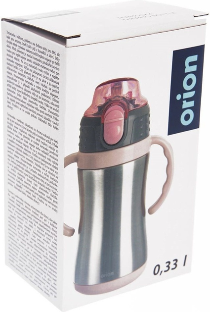 Термокружка Orion дитяча сталева рожева 300 мл (8592381182458) - зображення 7