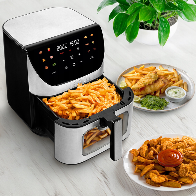 Мультипіч Tesla AirCook Q70 XXL WiFi Pro (AIRCKQ70XXLWFBLK) - зображення 8