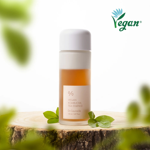 Esencja do twarzy Dr.Ceuracle Vegan Kombucha Tea Essence z kompleksem sfermentowanej herbaty 150 ml (8806133614778 ) - obraz 2