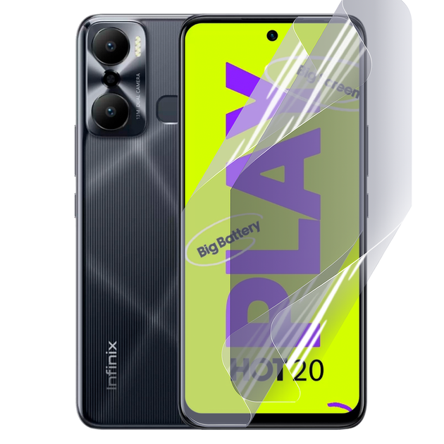 Антишпион приватная плёнка гидрогелевая для смартфона Infinix Hot 20 Play противоударная прозрачная - Фото 1 Антишпион приватная плёнка гидрогелевая для смартфона Infinix Hot 20 Play противоударная прозрачная - изображение 1