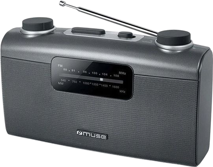 Przenośny radioodbiornik Muse M-058 R Balck (3700460206475) - obraz 1
