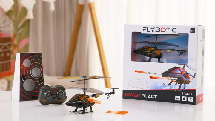 Радіокерований гелікоптер Silverlit FLYBOTIC Hover Blast (4891813845676) - зображення 3