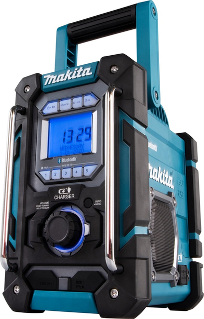 Odbiornik radiowy Makita DMR300 z ładowarką (0088381899512) - obraz 4