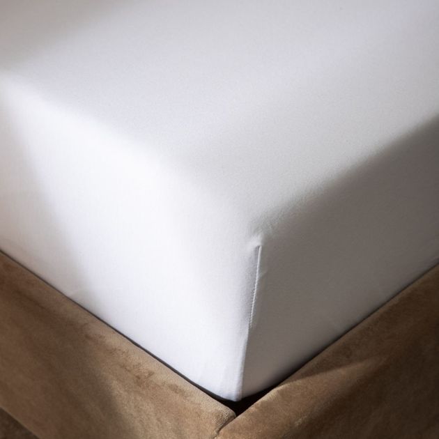 Простирадло Homla Pelly Premium джерсі Біле 140 x 200 см (5906496715563) - зображення 5