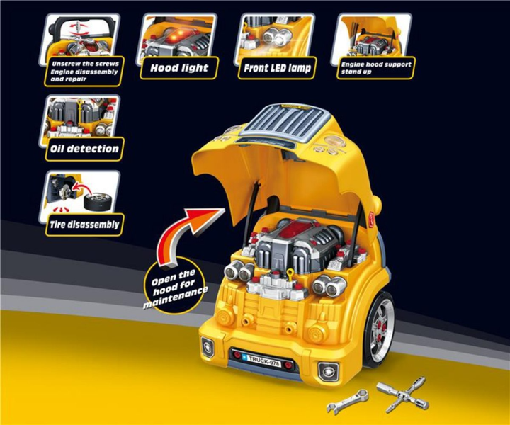 Іграшка Milly Mally N-gine Двигун для розкручування Spin-On Yellow (5907090700566) - зображення 11