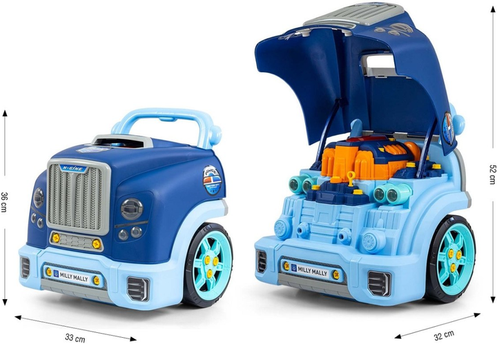 Іграшка Milly Mally N-gine Двигун для розкручування Spin-On Blue (5907090700573) - зображення 9
