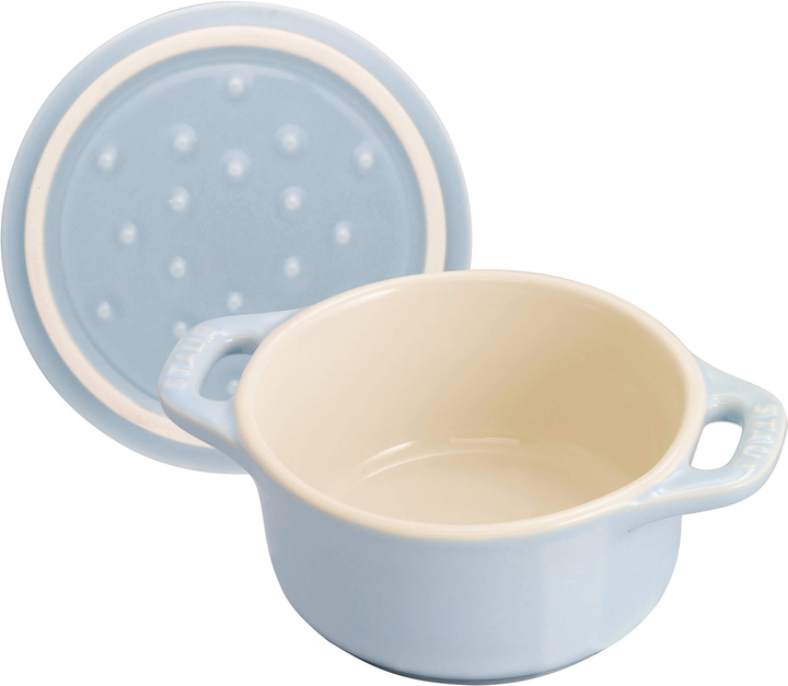 Zestaw garnków Staub Gift Giving Mini Cocotte okrągły 10 cm 6 szt (3272340059643) - obraz 11
