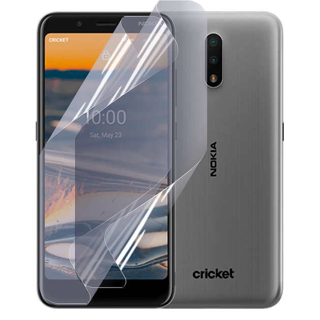 Антишпион приватная плёнка гидрогелевая для смартфона Nokia C2 Tennen противоударная прозрачная - Фото 1 Антишпион приватная плёнка гидрогелевая для смартфона Nokia C2 Tennen противоударная прозрачная - изображение 1