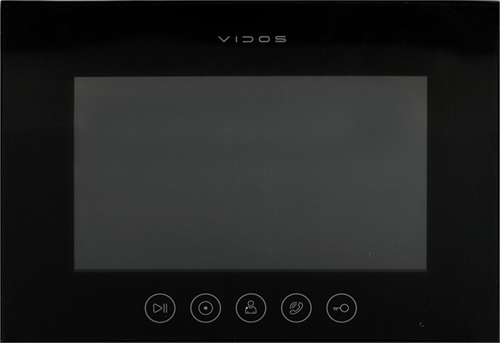 Monitor wideodomofonu VIDOS M11B-X (5907281201469) - obraz 1