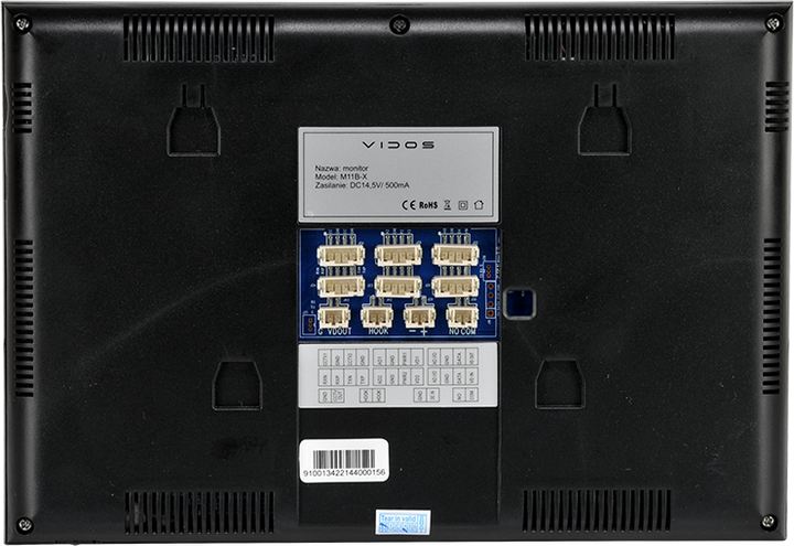 Monitor wideodomofonu VIDOS M11B-X (5907281201469) - obraz 3