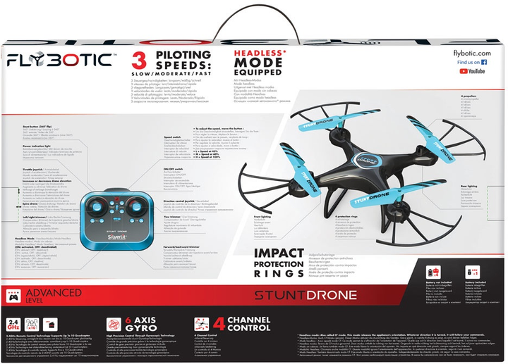Dron Silverlit FLYBOTIC Stunt (4891813848417) - obraz 7