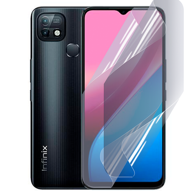 Антишпион приватная плёнка гидрогелевая для смартфона Infinix Smart 5 Pro противоударная прозрачная - Фото 1 Антишпион приватная плёнка гидрогелевая для смартфона Infinix Smart 5 Pro противоударная прозрачная - изображение 1