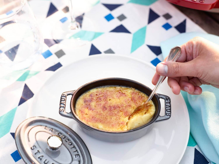 Каструля чавунна Staub Mini Cocotte овальна Графітова 250 мл (3272341011183) - зображення 3