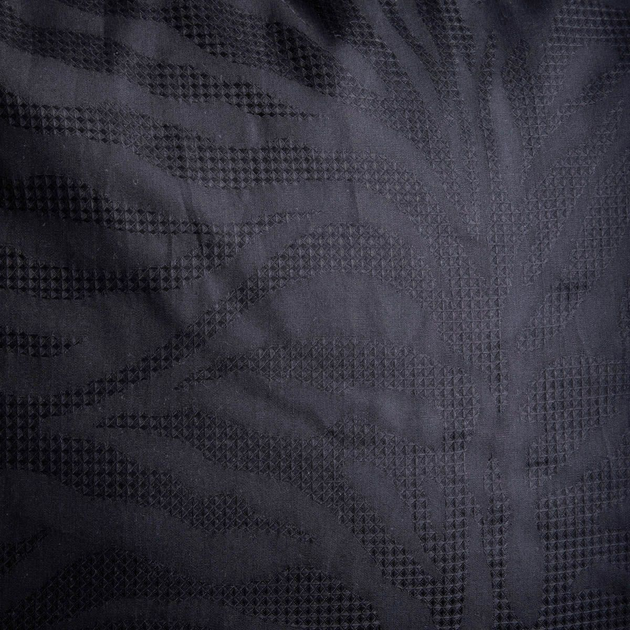 Komplet pościeli Homla Lyra Poszewka na pościel 220 x 200 cm + 2 poszewki na poduszki 50 x 60 cm bawełniany żakardowy Czarny (5906496701344) - obraz 3