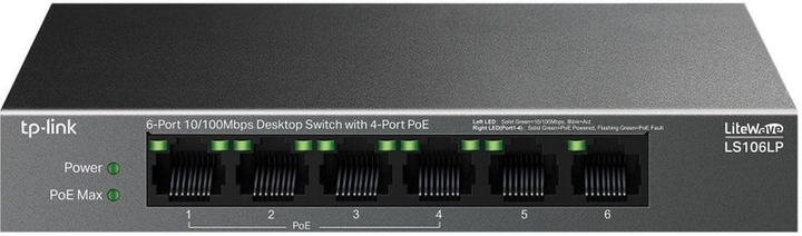 Switch TP-LINK LS106LP (LS106LP) - obraz 1
