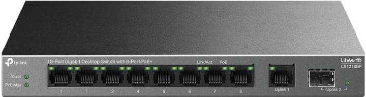 Комутатор TP-LINK LS1210GP (LS1210GP) - зображення 2