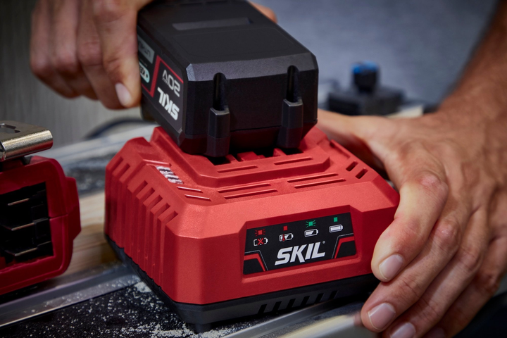 Зарядний комплект Skil 3131AA зарядний пристрій + акумулятор Li-Ion 20V Max 4 Ah KEEPCOOL (8719643006271) - зображення 3