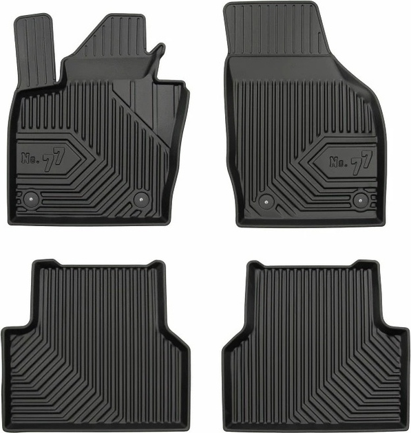Автомобільні килимки Frogum Premium 77 для Audi Q3 I 2011-2018 4 шт (5902643440579) - зображення 1