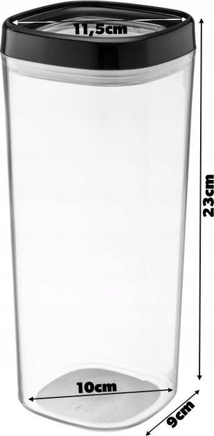 Zestaw pojemnikow Kadax Duna 1.8 l 2 szt (5903699472675) - obraz 4