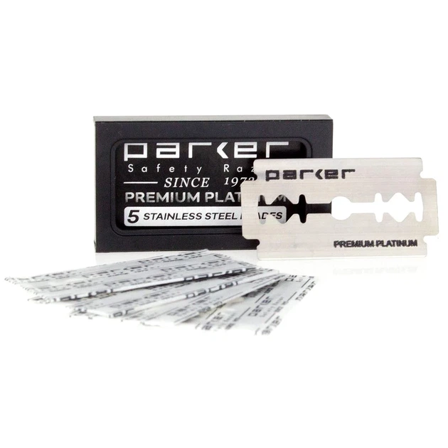 Леза Parker Premium Platinum 5 шт - Фото 1 Леза Parker Premium Platinum 5 шт - изображение 1